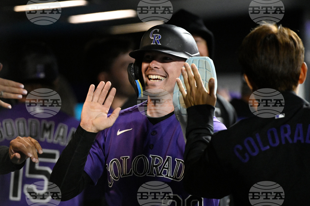 Astros Rockies Baseball