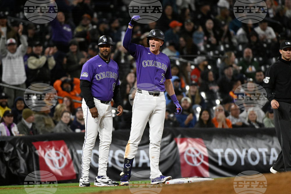 Astros Rockies Baseball