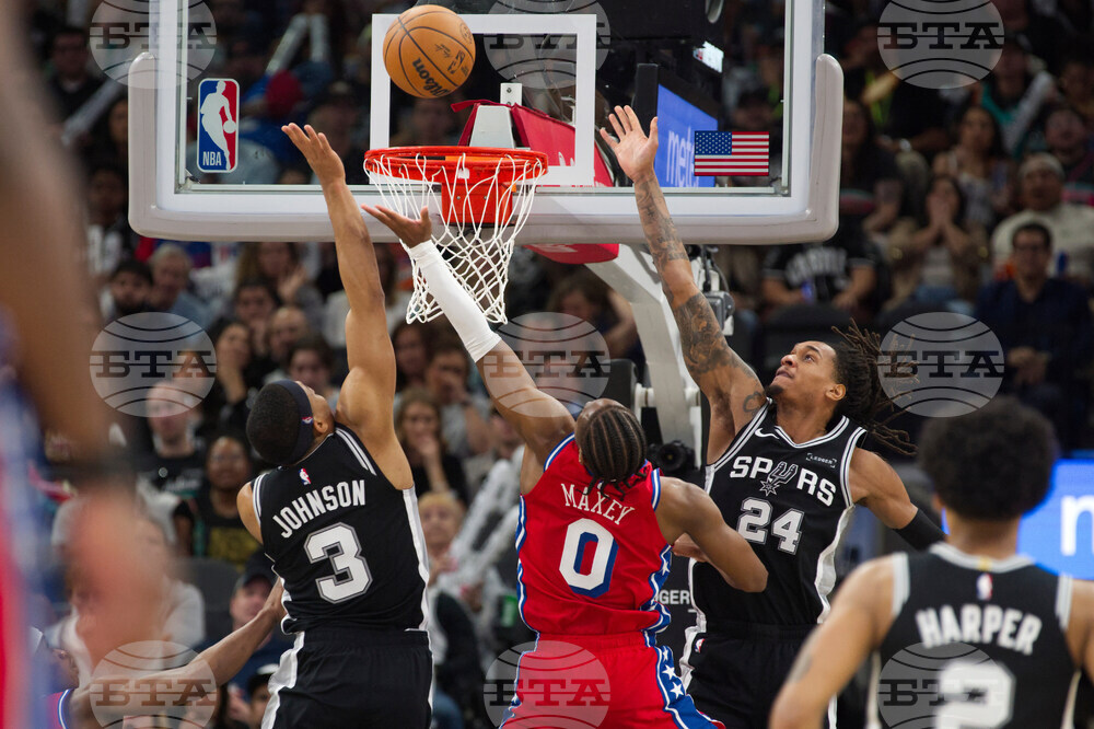 76ers Spurs Basketball