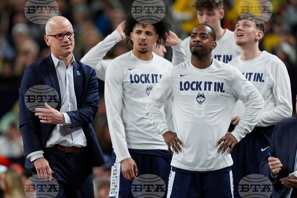 NCAA UConn Michigan Basketball