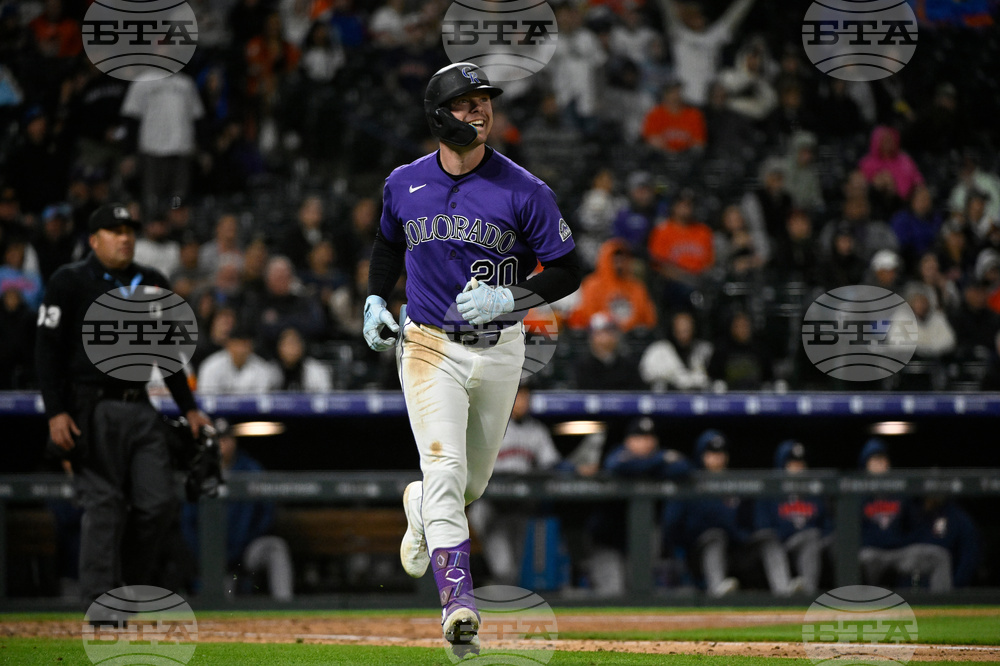 Astros Rockies Baseball