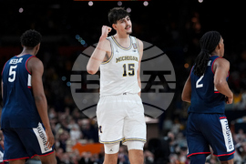 NCAA UConn Michigan Basketball