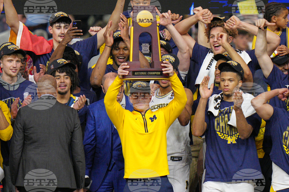 NCAA UConn Michigan Basketball