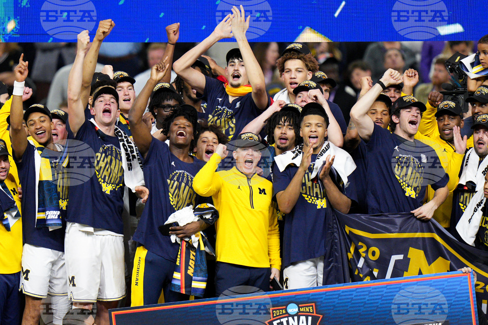 NCAA UConn Michigan Basketball