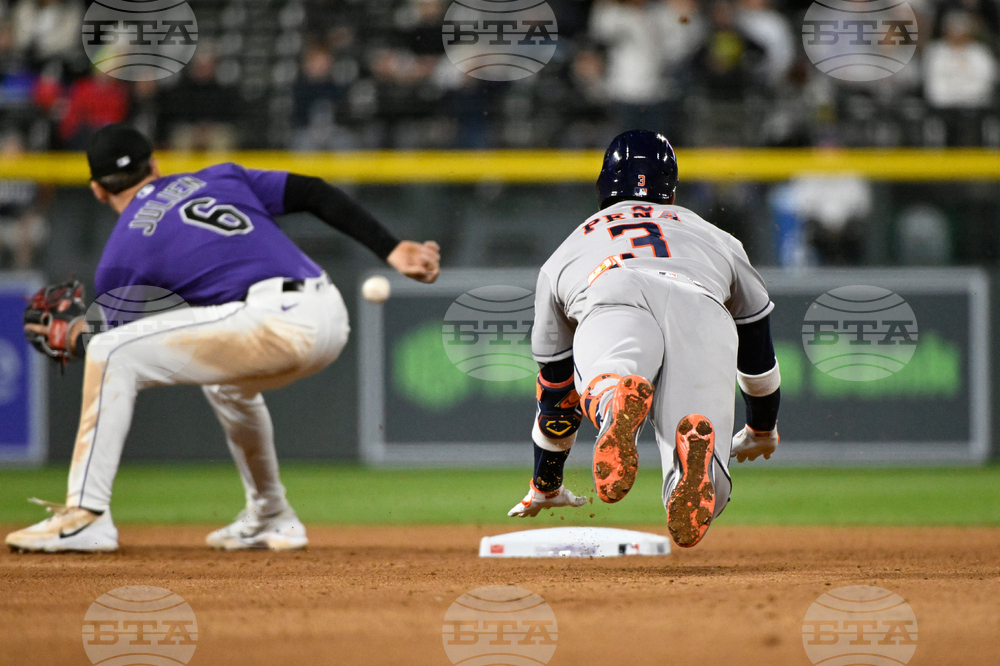 Astros Rockies Baseball