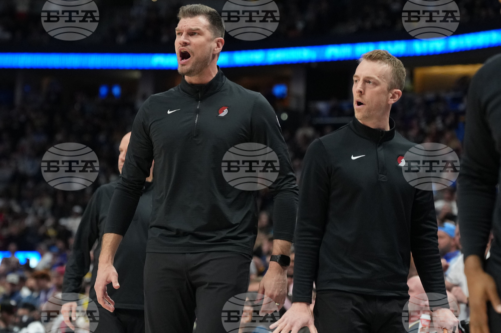 Trail Blazers Nuggets Basketball