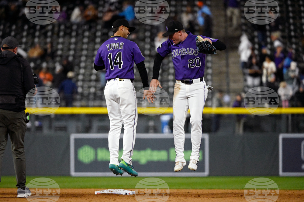 Astros Rockies Baseball