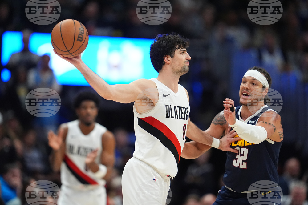 Trail Blazers Nuggets Basketball