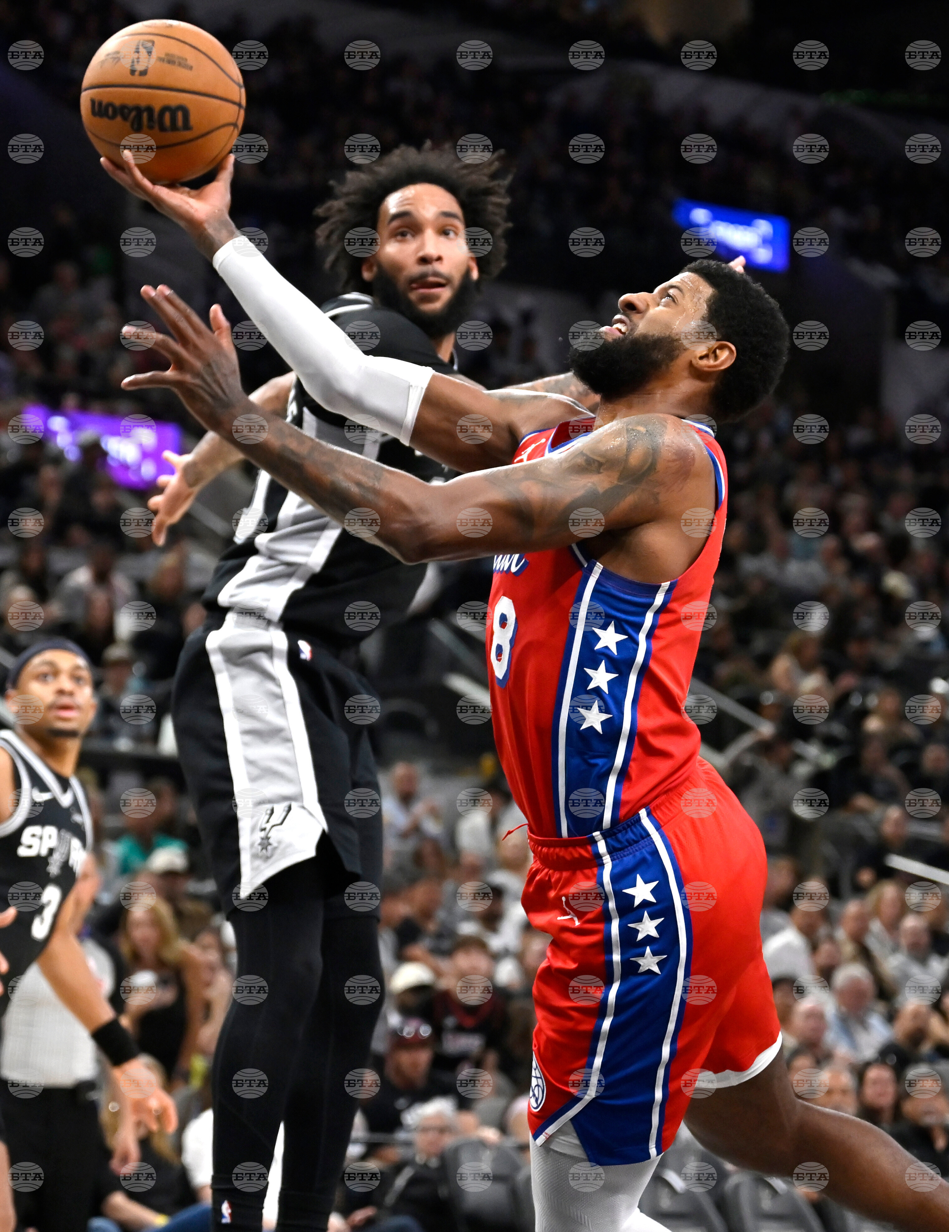 76ers Spurs Basketball