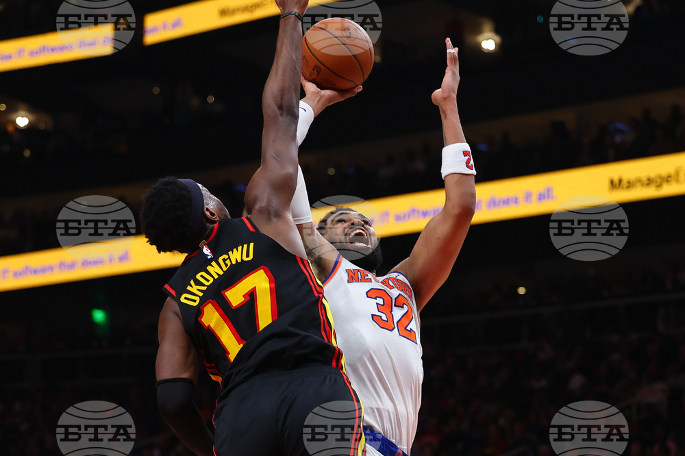 Knicks Hawks Basketball