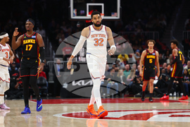 Knicks Hawks Basketball