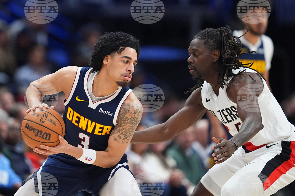 Trail Blazers Nuggets Basketball