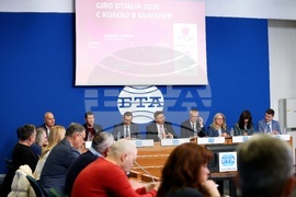 Национален пресклуб на БТА София - „Giro d’Italia 2026 – С КОЛЕЛО В БЪЛГАРИЯ“ - пресконференция