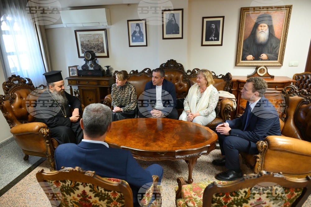 Представители на „Прогресивна България“ бяха приети от митрополит Серафим на среща в Неврокопската света митрополия в Гоце Делчев