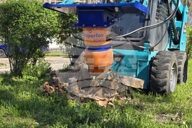 Видин - вертикален свредел - стари дънери - премахване