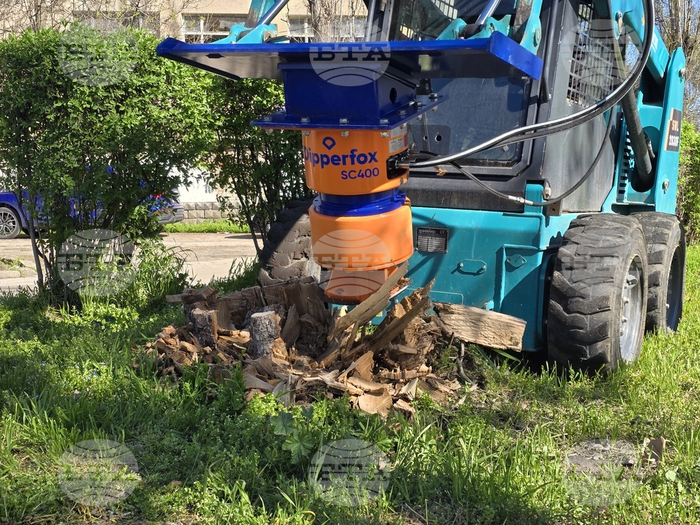 Видин - вертикален свредел - стари дънери - премахване