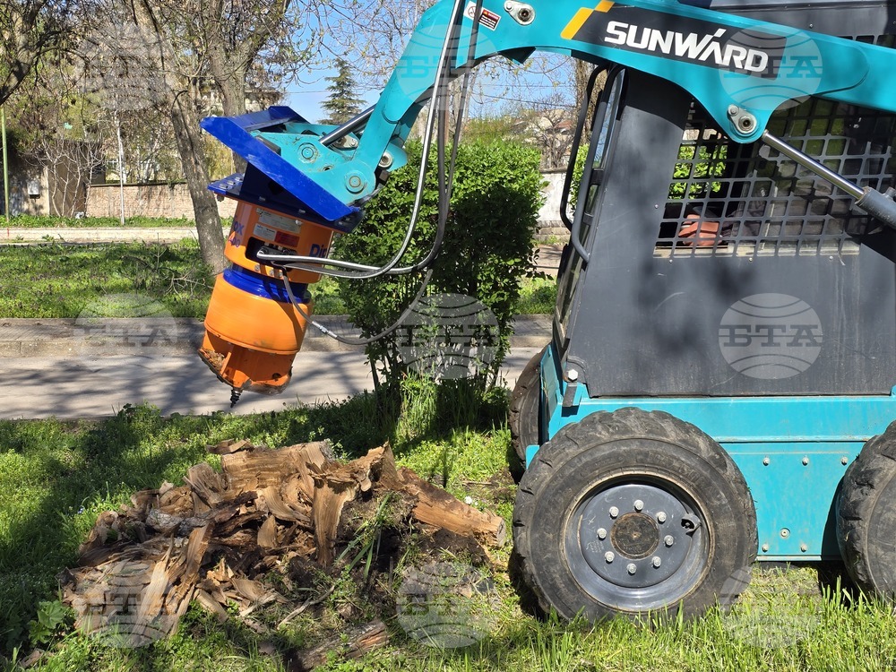 Видин - вертикален свредел - стари дънери - премахване
