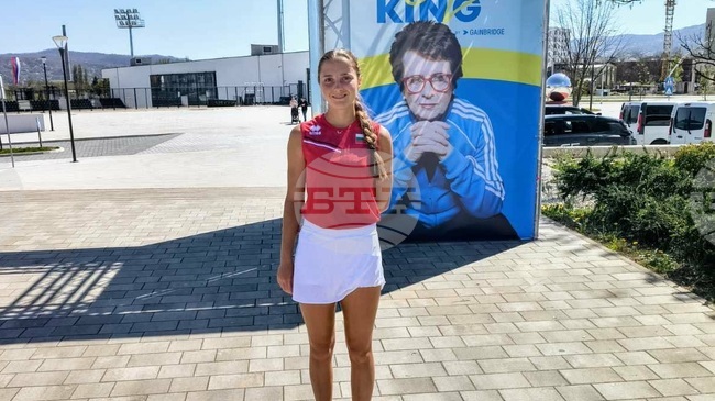 Росица Денчева осигури преднина на България срещу Мароко във втория мач на националките от отборния турнир по тенис „Били Джийн Кинг къп"