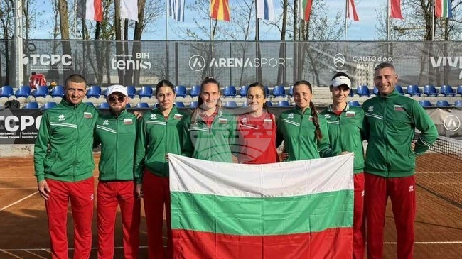 Елизара Янева гарантира победата на България над Мароко в отборния турнир по тенис „Били Джийн Кинг къп"