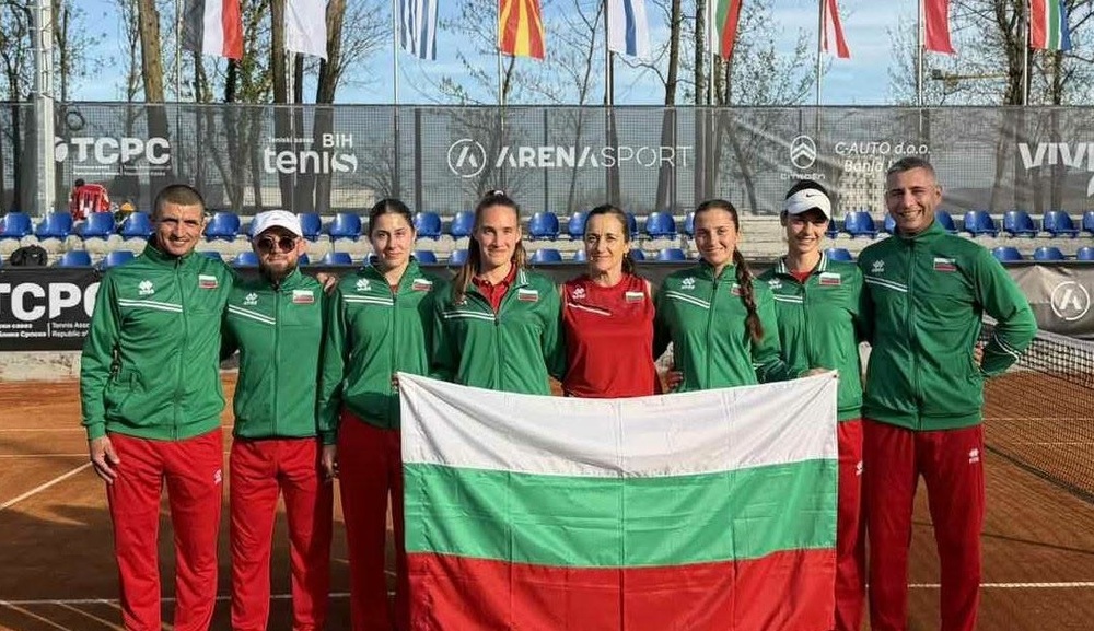 България победи Египет и ще играе срещу Кипър за изкачване в група I на отборния турнир по тенис за жени „Били Джийн Кинг къп“