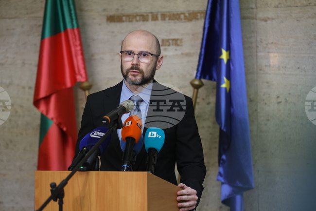 Министерство на правосъдието - Андрей Янкулов - брифин