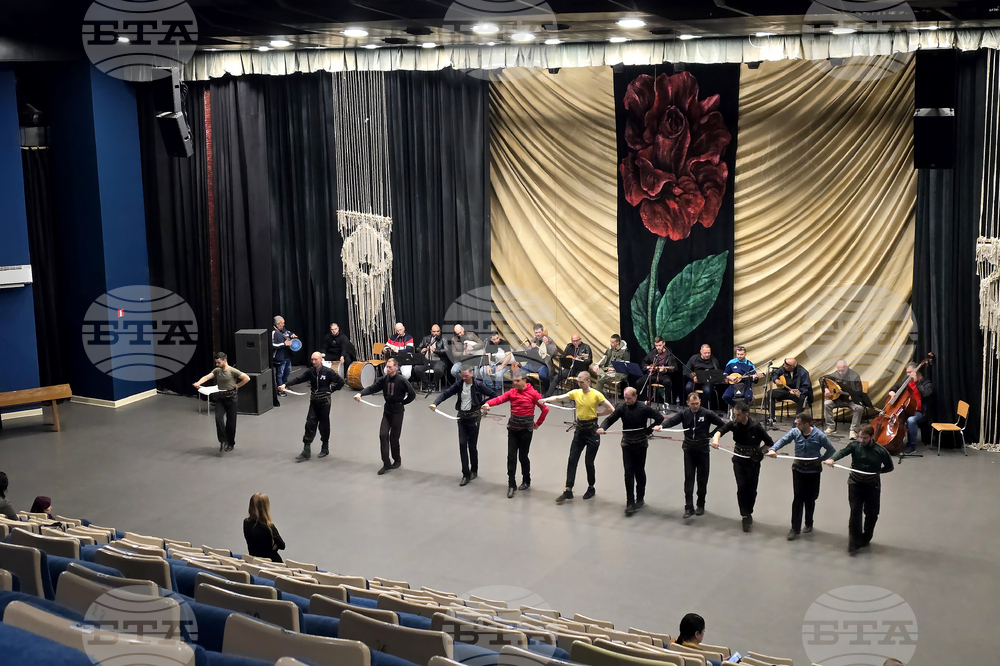 Благоевград - ансамбъл „Пирин“ - репетиция