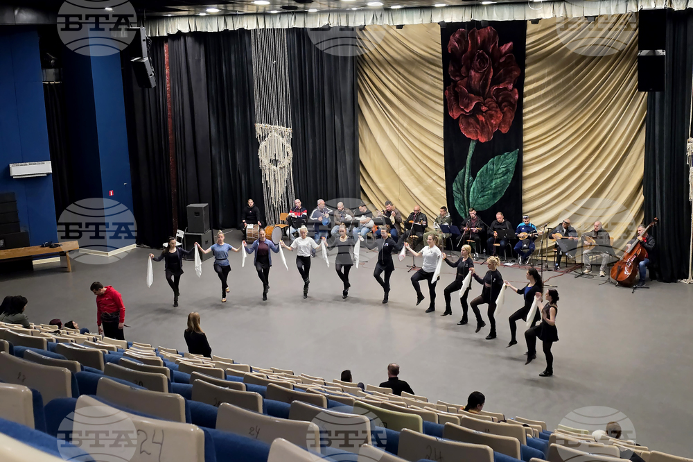 Благоевград - ансамбъл „Пирин“ - репетиция