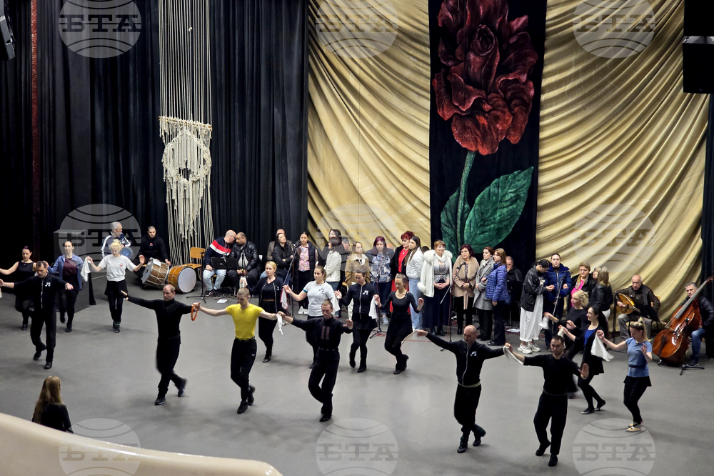 Благоевград - ансамбъл „Пирин“ - репетиция