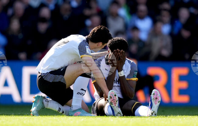 Britain Derby Agyemang Soccer