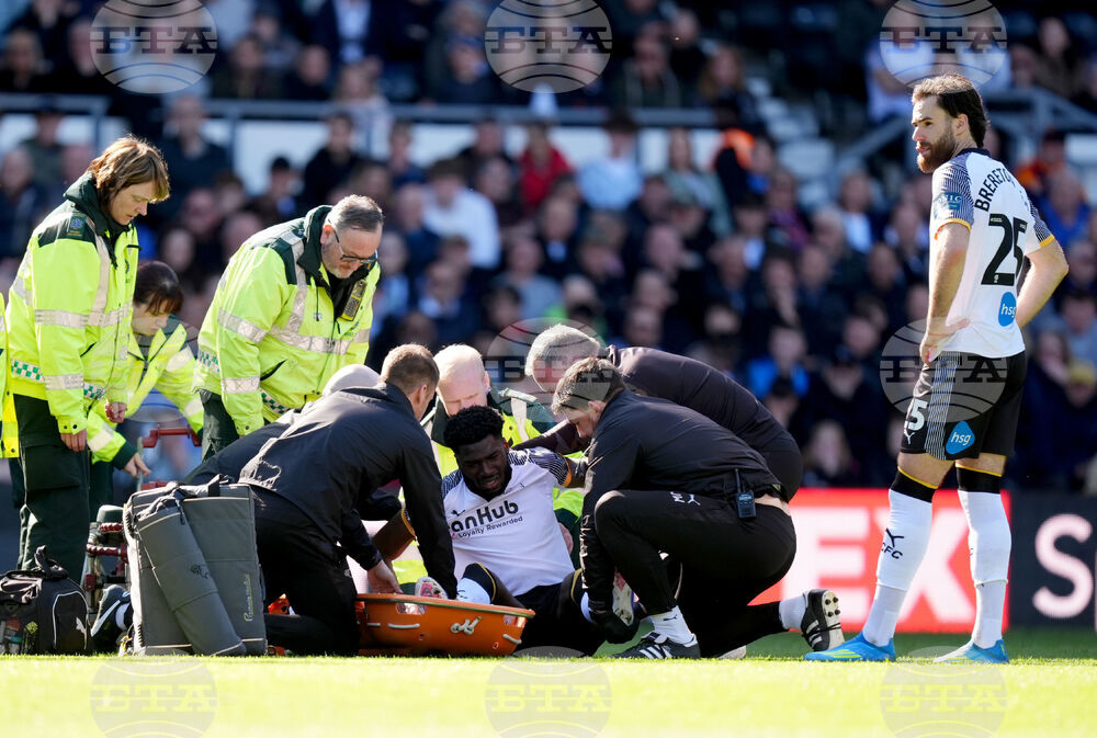 Britain Derby Agyemang Soccer