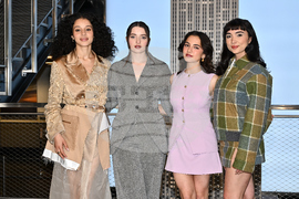 "The Testaments" Cast Visit the Empire State Building