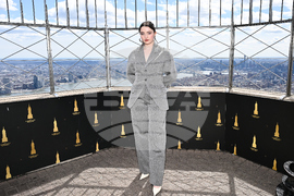 "The Testaments" Cast Visit the Empire State Building