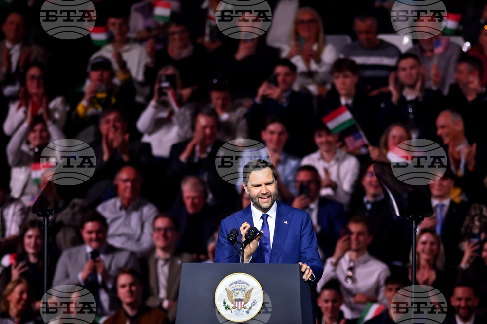 APTOPIX Hungary US Vance