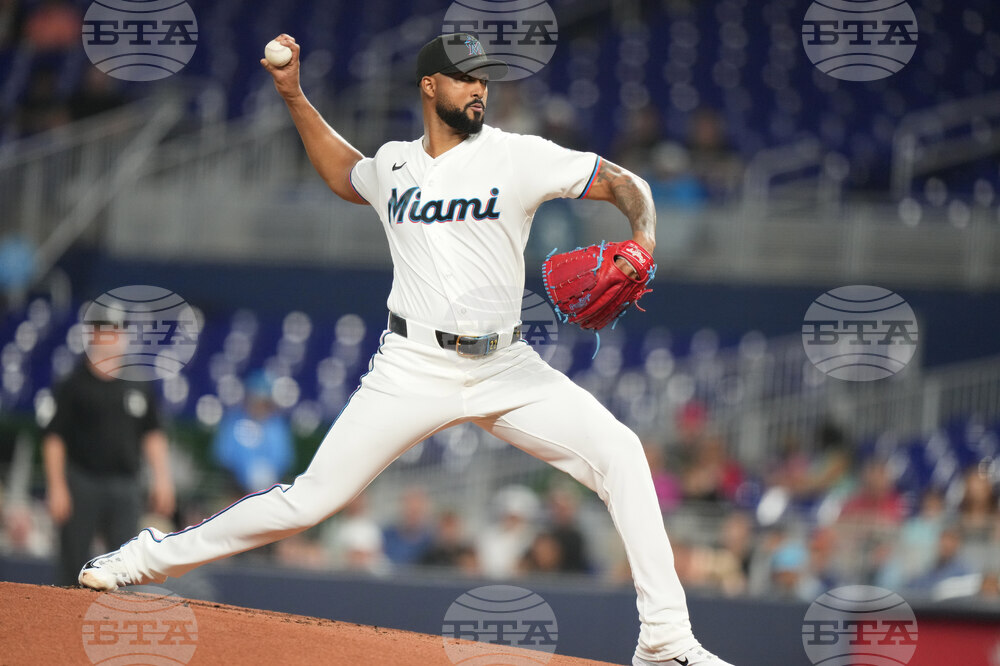 Reds Marlins Baseball