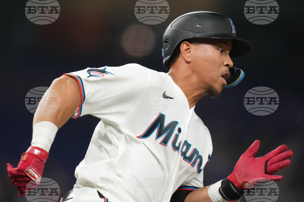 Reds Marlins Baseball