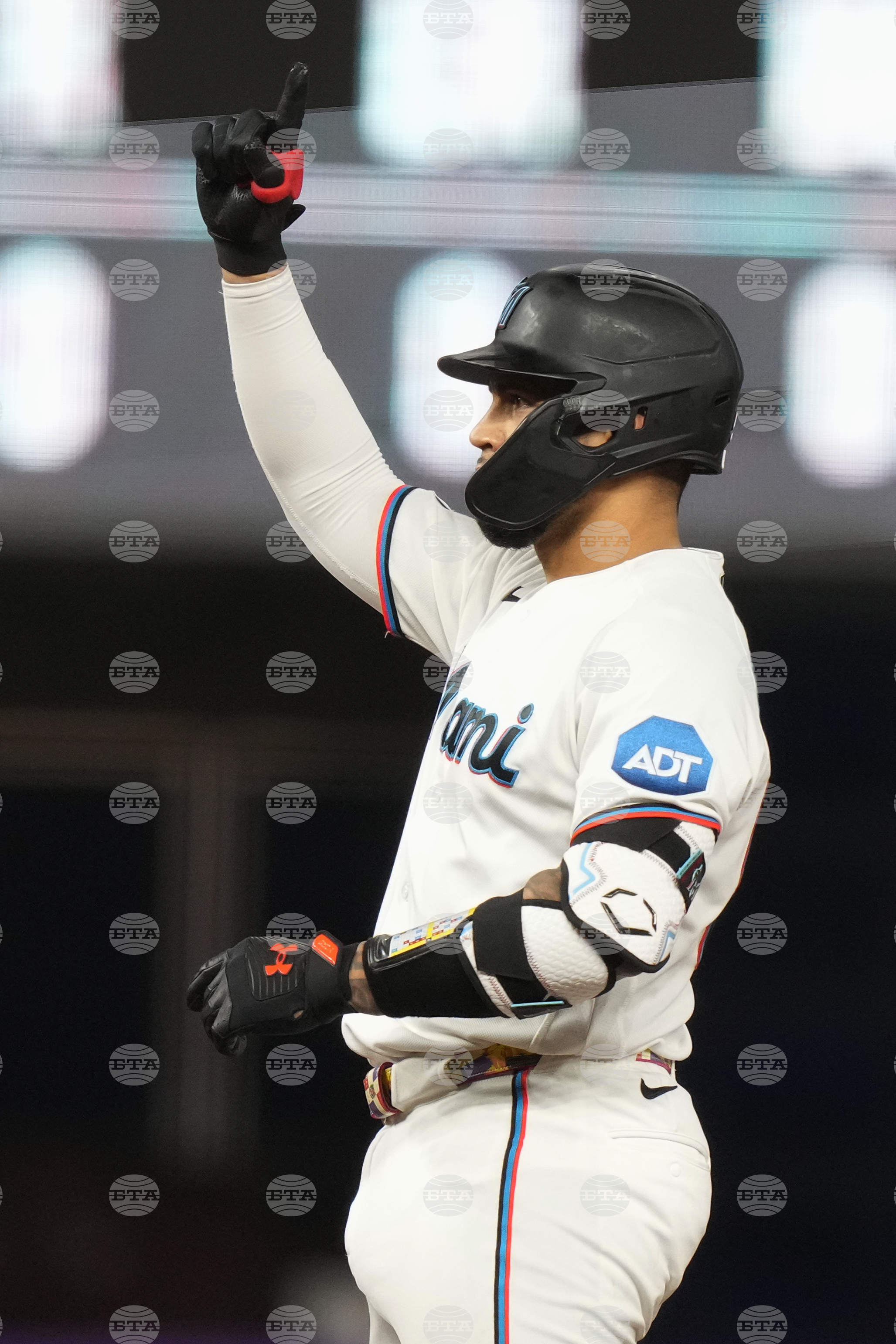 Reds Marlins Baseball