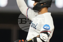 Reds Marlins Baseball