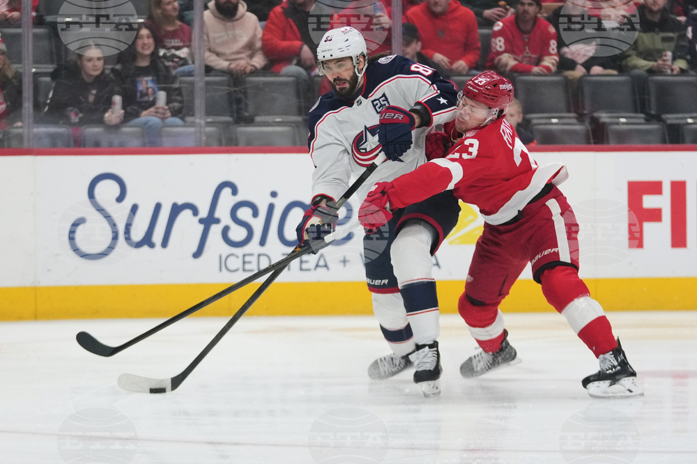 Blue Jackets Red Wings Hockey