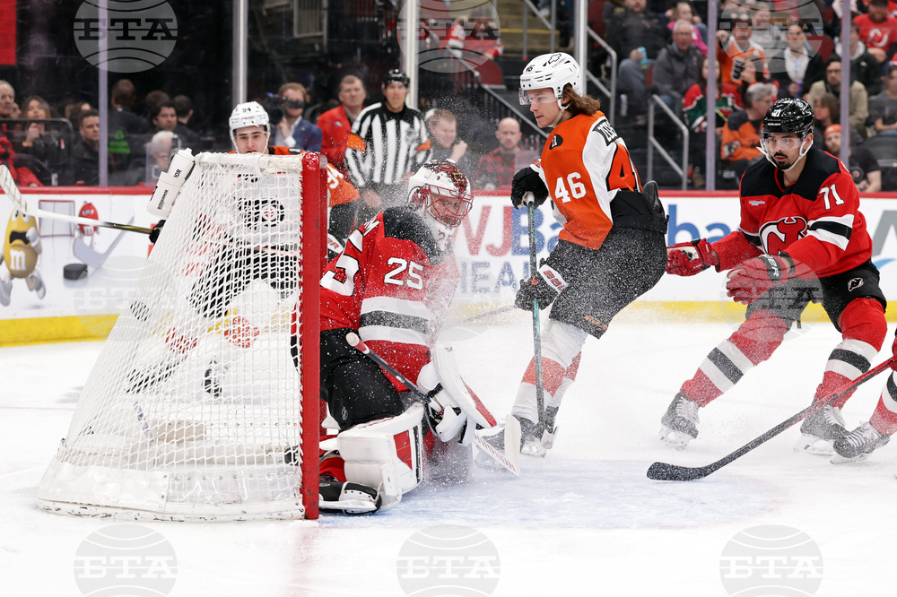 Flyers Devils Hockey