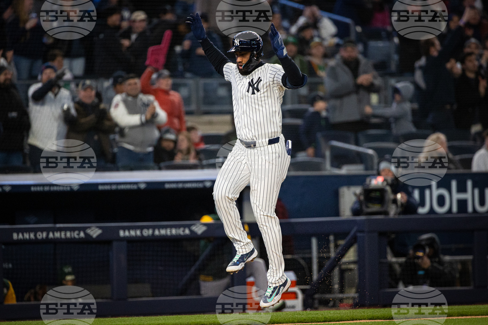 Athletics Yankees Baseball