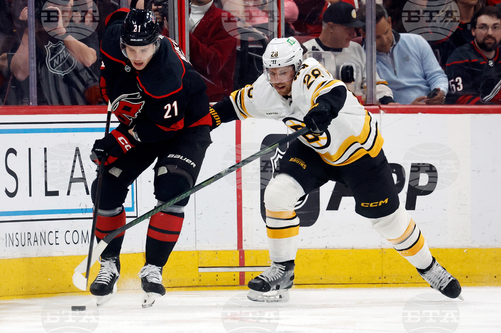 Bruins Hurricanes Hockey