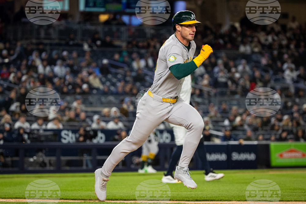 Athletics Yankees Baseball