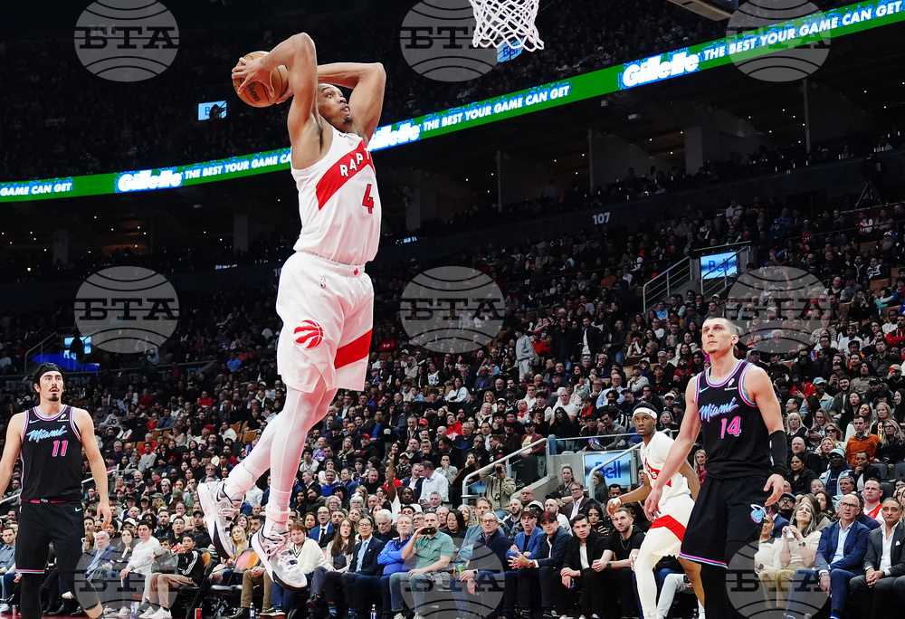 Heat Raptors Basketball