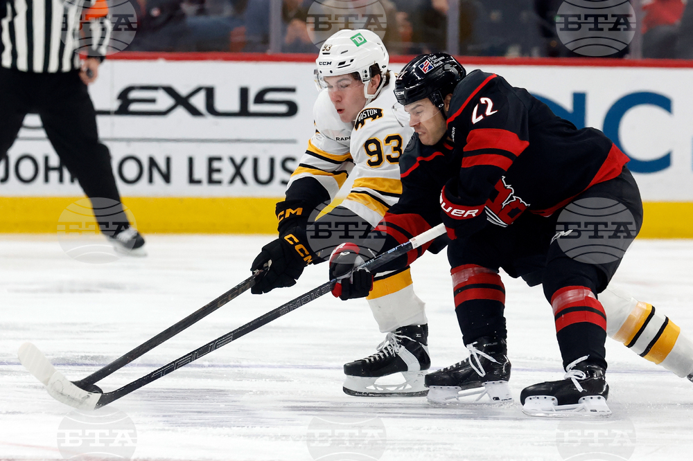 Bruins Hurricanes Hockey