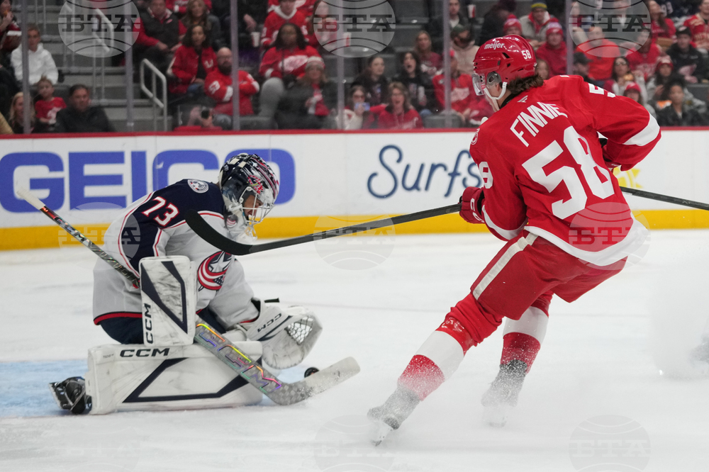 Blue Jackets Red Wings Hockey