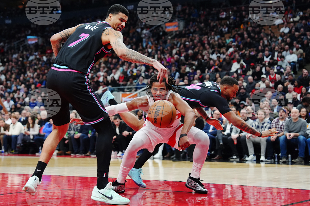 Heat Raptors Basketball