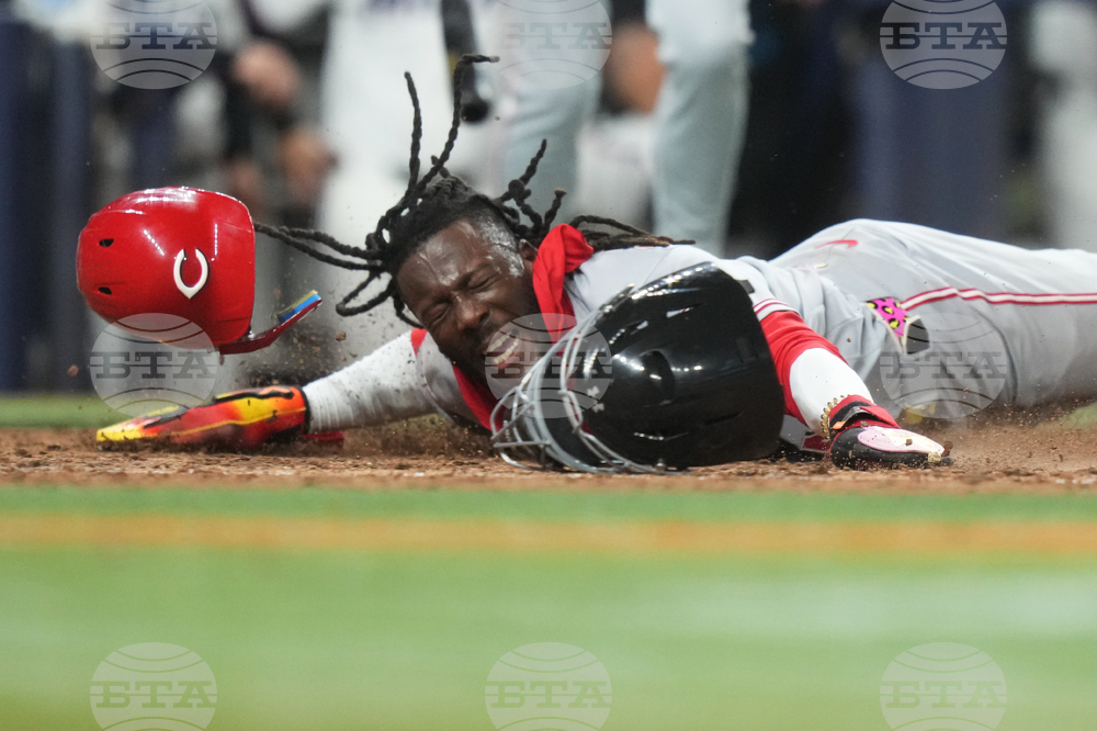 Reds Marlins Baseball