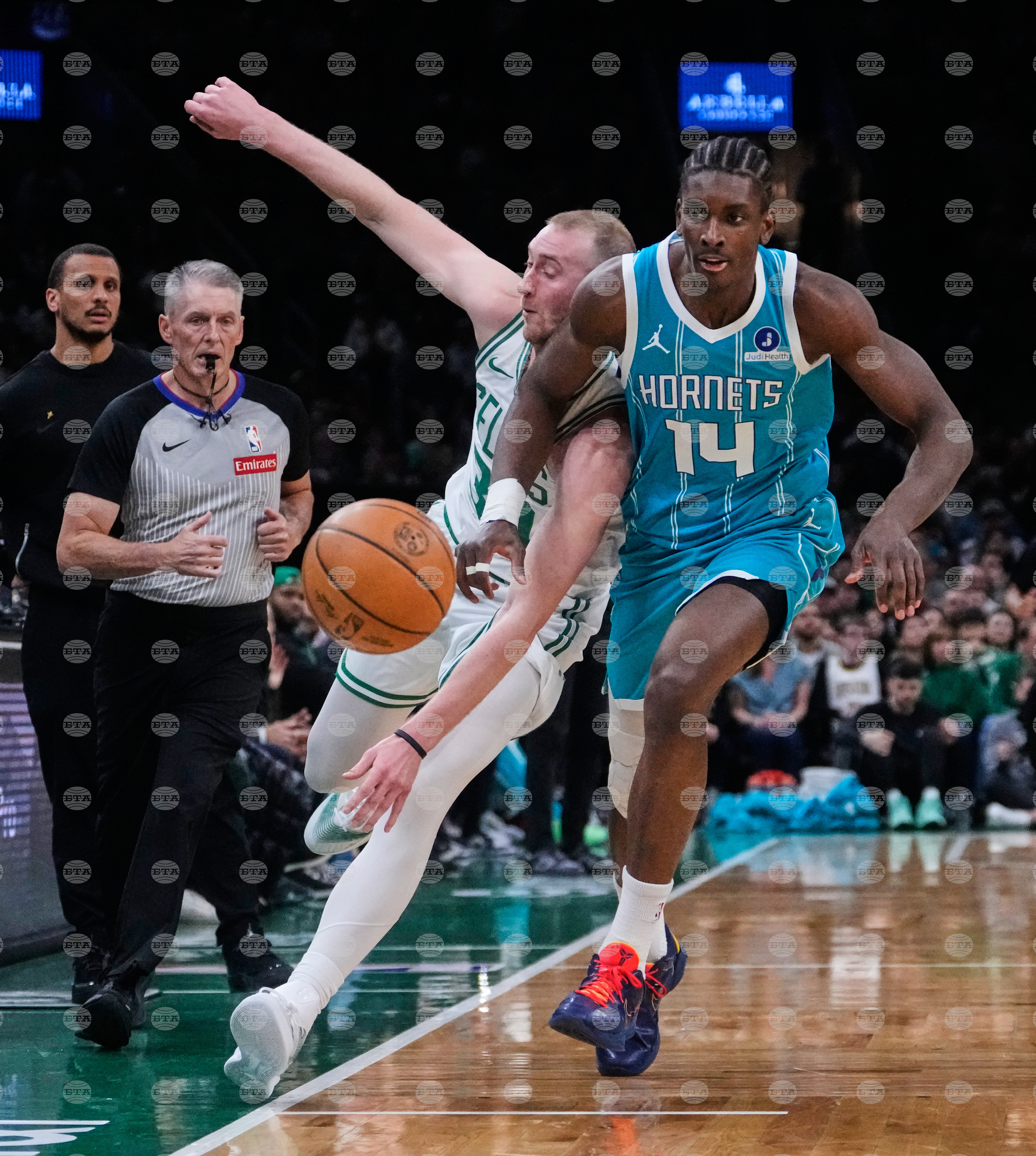 Hornets Celtics Basketball