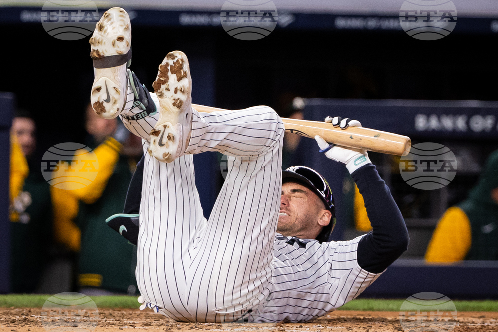 Athletics Yankees Baseball