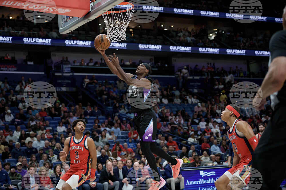 Jazz Pelicans Basketball